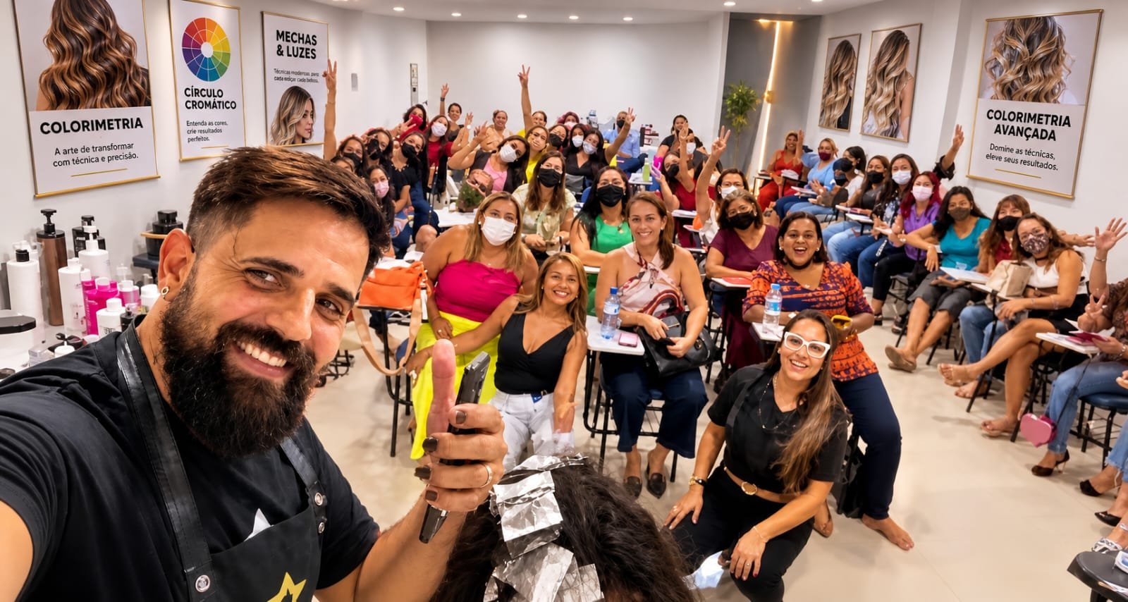 Alunos do Instituto JGWerneck